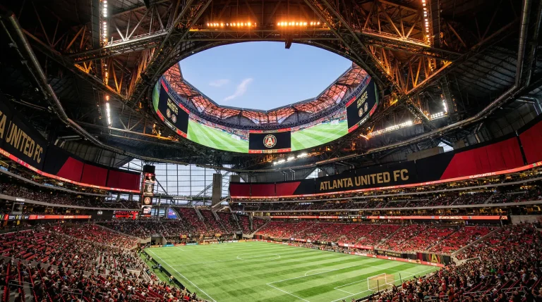 Mercedes-Benz Stadium en Atlanta, sede de los partidos de España en el Grupo H del Mundial 2026